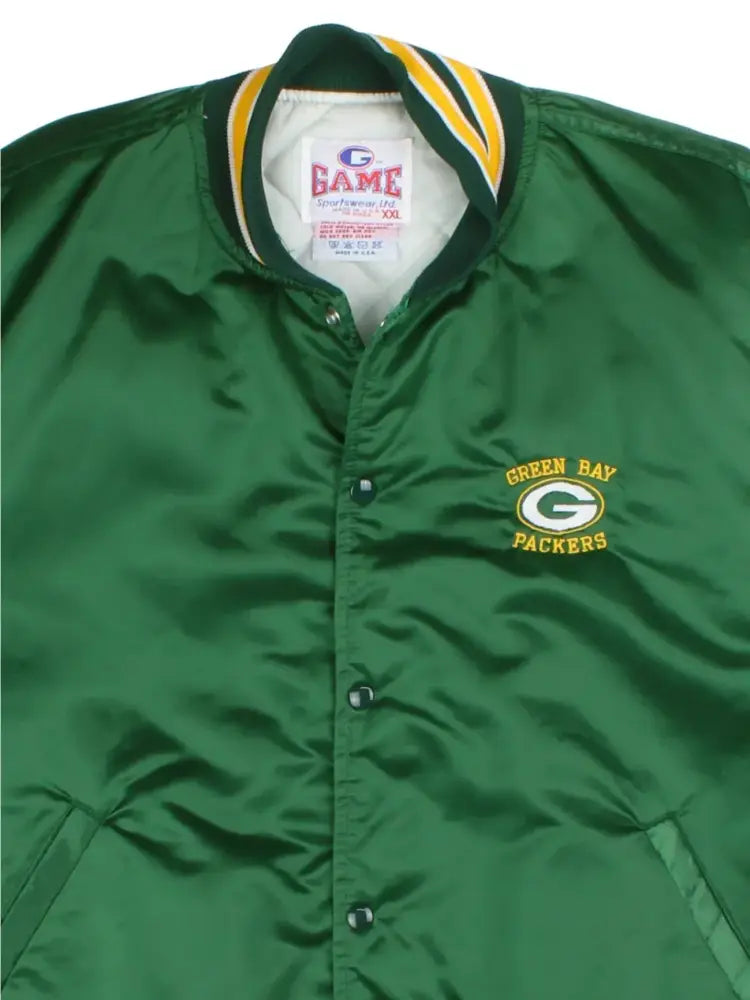 80’s Green Bay Packers Varsity Jacket (Size XXL) - Varsity Jackets