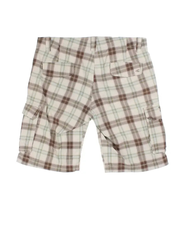 Checked Cargo Shorts (Size XXL) - Shorts